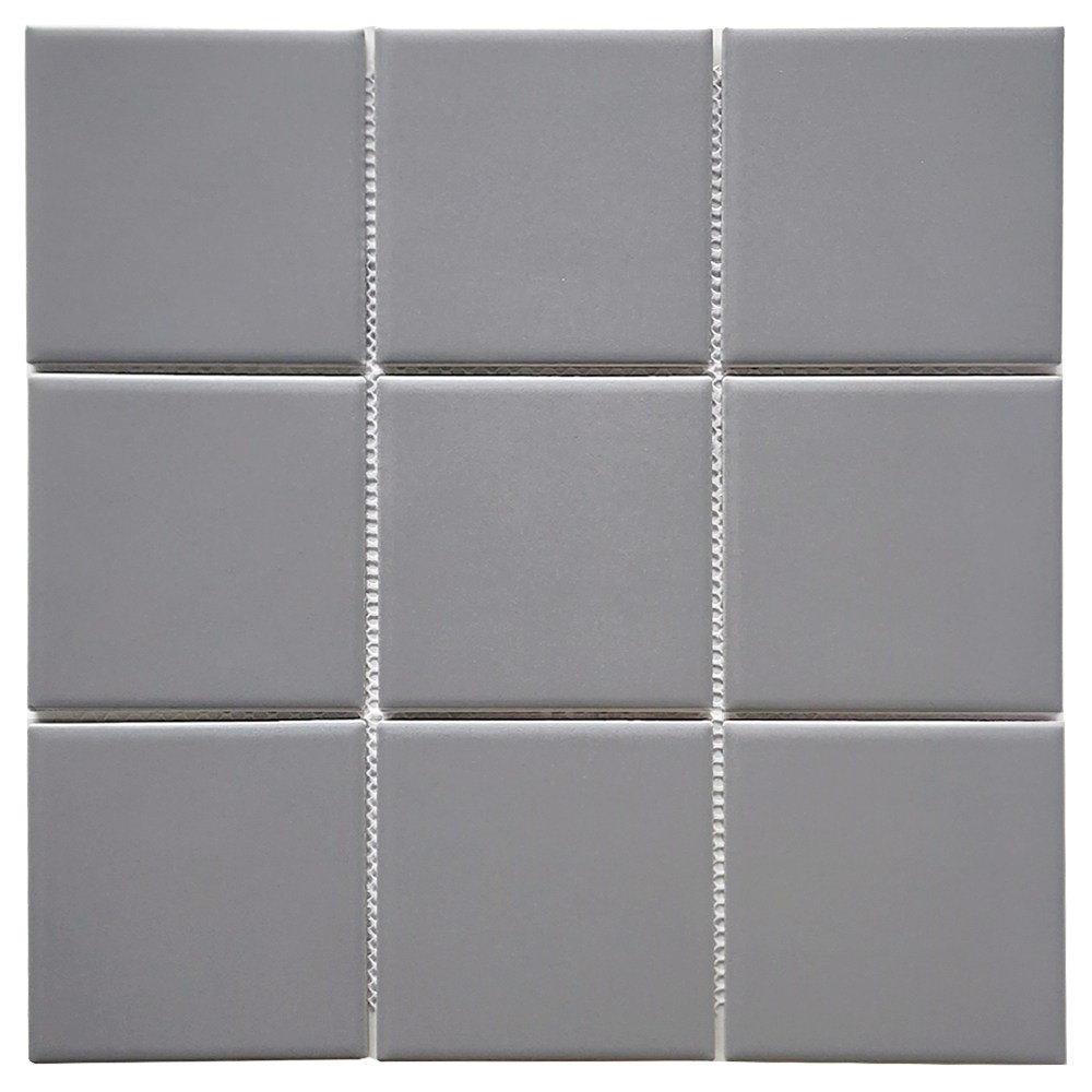 자기질모자이크타일 97mm/정사각 딥그레이[무광] 1장 2,900원