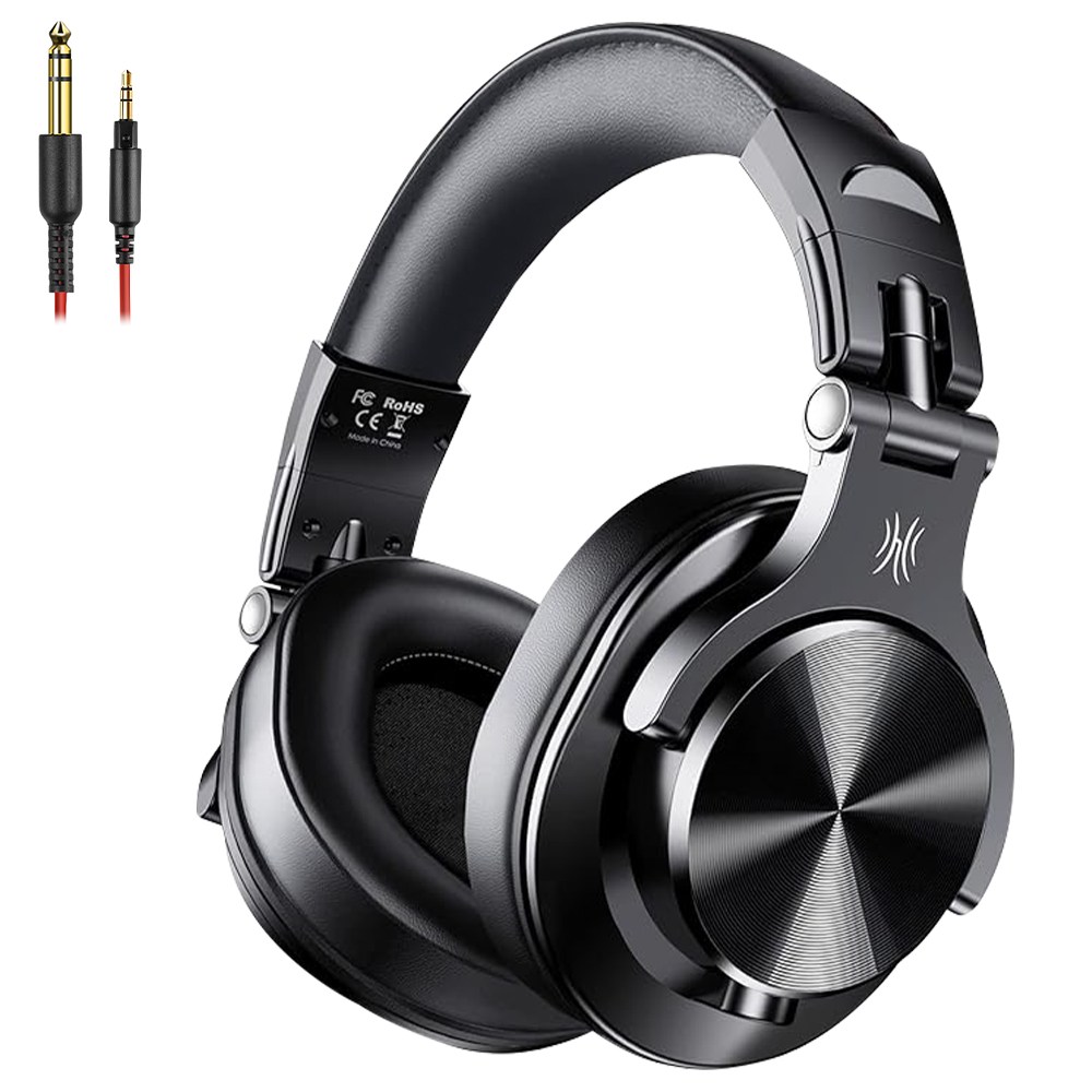 원오디오 A71M 게이밍 헤드셋 컴퓨터 헤드폰 마이크 HI-RES 오버이어 유선 헤드셋, 블랙 59,000원