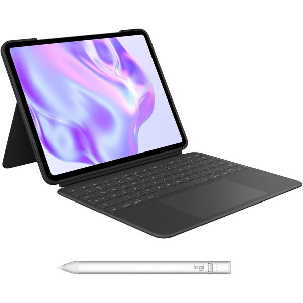 로지텍 콤보 터치 아이패드 프로 11인치 M4 M5 2024 2025 키보드 케이스 - 킥스탠드, 편안한 타이핑, 다중 사용 모드가 포함된 탈착식 백라이트 미드나잇 블랙 475,600원