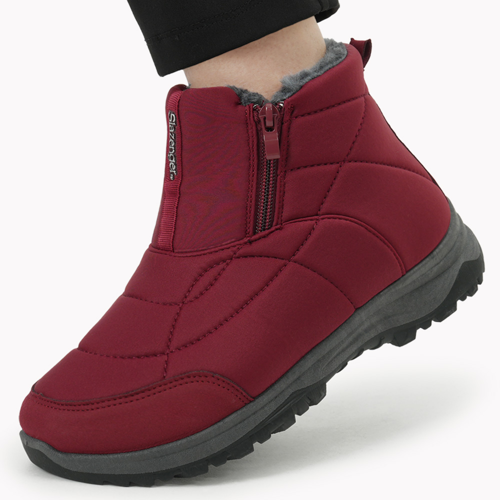 슈패리 남성 방한화 남자 패딩 신발 여성 털신발 지퍼 미끄럼방지 털 부츠 커플 겨울 신발 G1D74H 24,800원