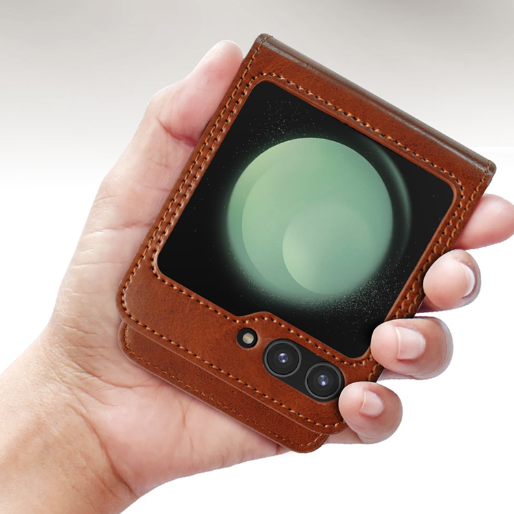 갤럭시 Z플립6 컬러 가죽 다이어리 카드 수납 플립 지갑 케이스 제트플립6 지플립6 Flip6 5G 12,200원