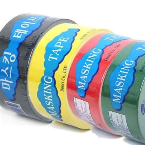 두리교역 마스킹테이프 미색/칼라 50mmx40m 3,120원