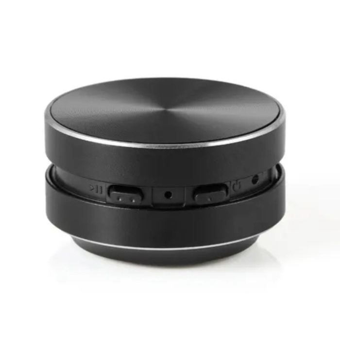 ACEHE 미니 골전도 블루투스 스피커 TWS 무선 듀얼채널 휴대용 스피커 FM 라디오 마이크 내장 초소형 포터블 스피커, 블랙 17,300원