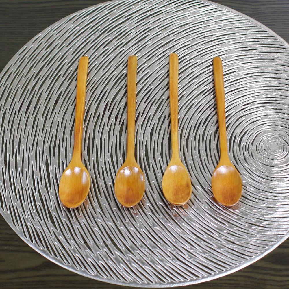 원목 조리도구 다용도 티스푼, 단일색상, 4개 6,800원