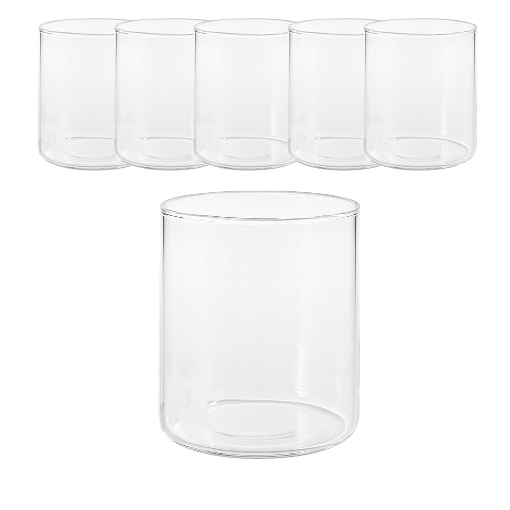 소소낫 낮은형 내열유리컵 430ml, 6개, 투명 18,170원