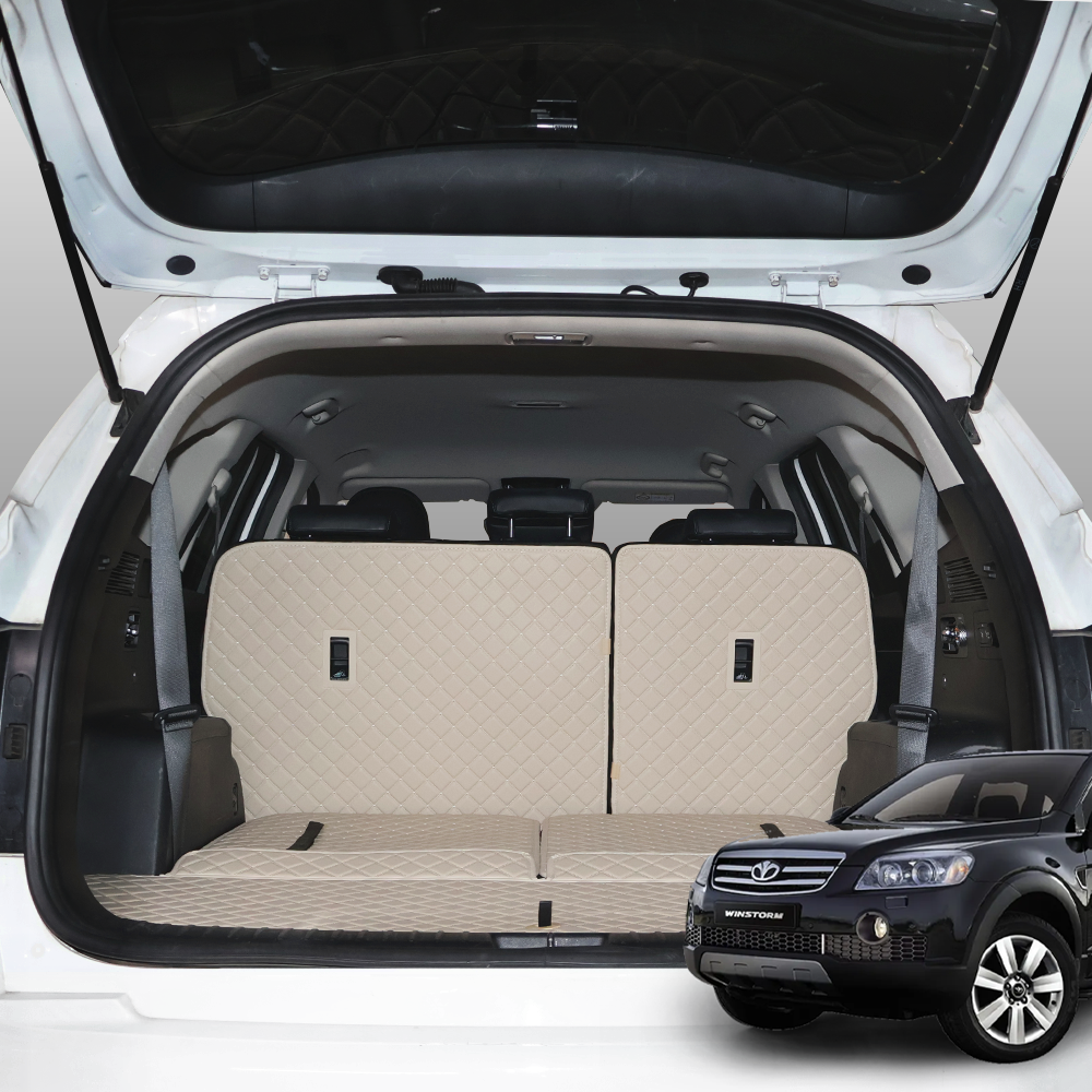 쉐보레 윈스톰 트렁크매트 올뉴 가죽 차박 퀼팅, 윈스톰 맥스 7인승 39,900원