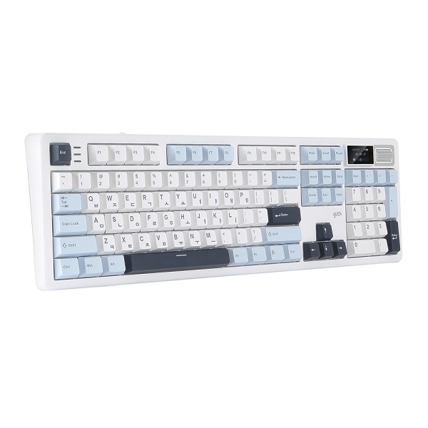 지클릭커 지클릭커 WK107 무선 기계식 화이트 마린 (도각도각, 45g) 80,000원