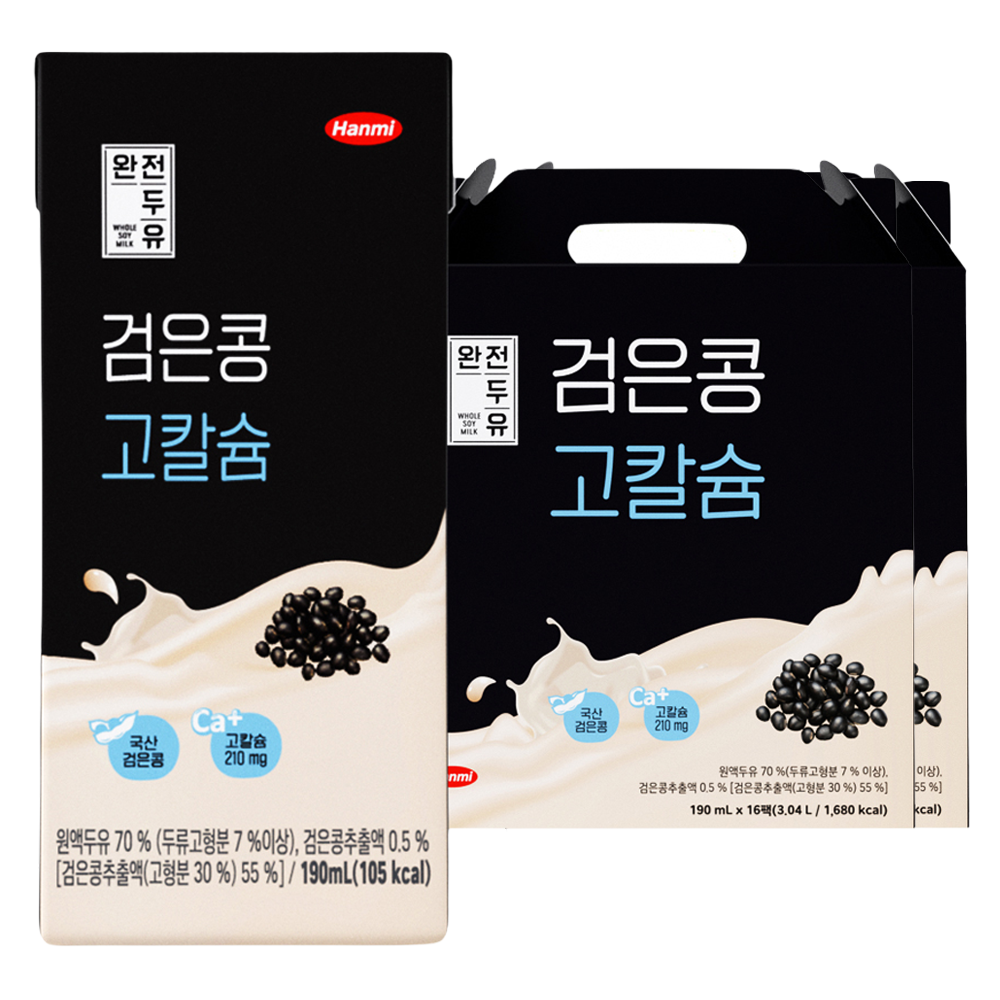 한미 완전두유 검은콩 고칼슘 두유 12,930원