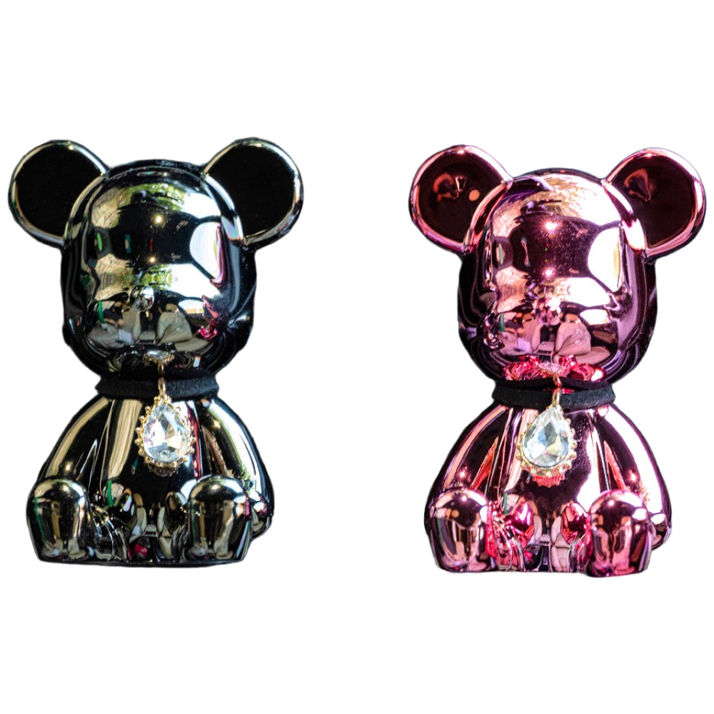 블링디어 크롬세트(2+2) 베어브릭 고급 차량용 방향제 100,000원