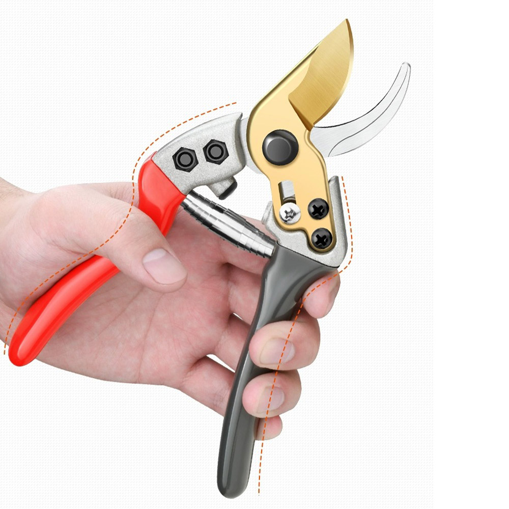 에코벨 강력 골드 전지가위 SK5/꽃 원예 과수 조경 전정가위 4,050원