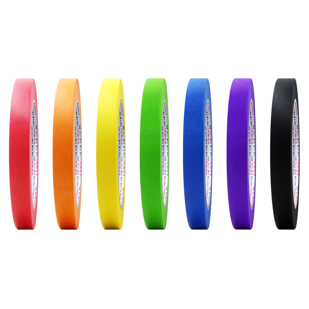 마스킹테이프 12mm x 40M 7컬러 1세트 종이테이프, 1개 11,100원