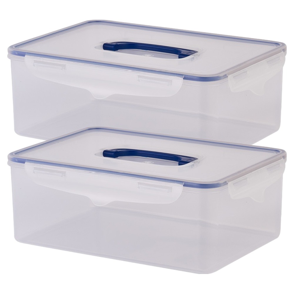 ecosense 조아락 직사각 밀폐용기, 2개, 6.5L 17,950원