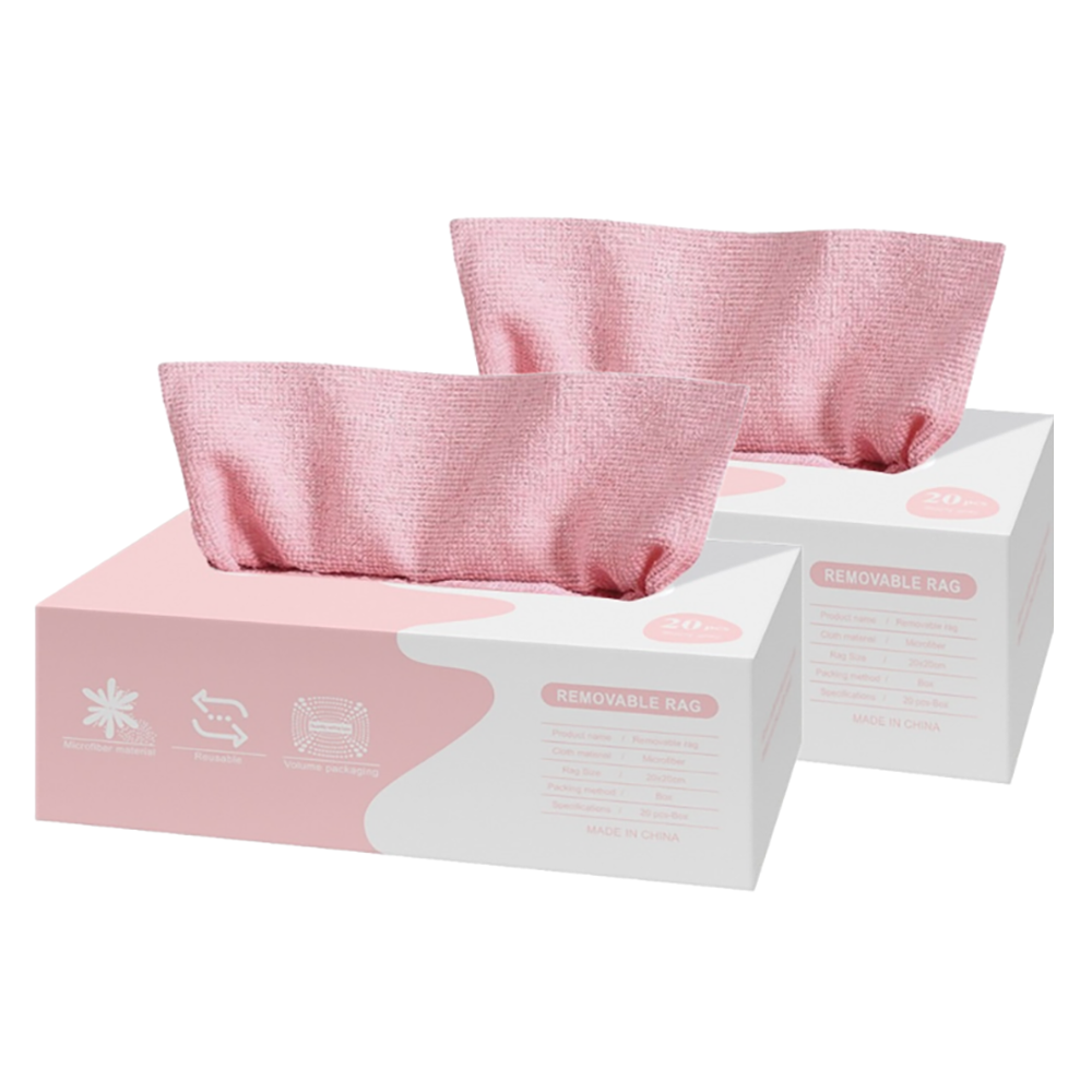 하루담 티슈처럼 뽑아 쓰는 청소걸레 20매입, 핑크, 2개 7,980원