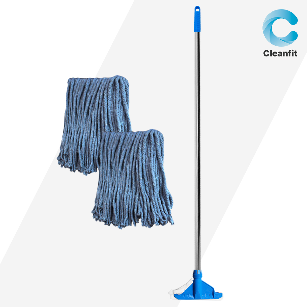 크린핏 고급 홀드 스텐 마포대 + 청사 마포걸레350g 2p, 1세트, 혼합 7,900원