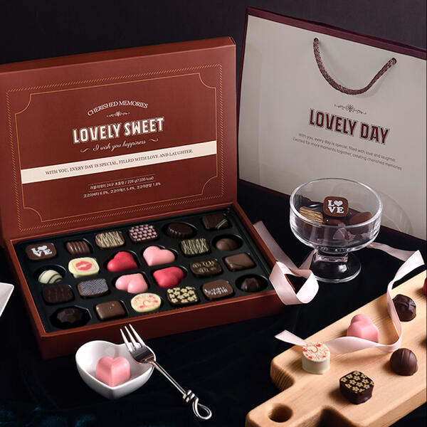 아트박스/상상앤드 발렌타인데이 수제 초콜릿 선물 세트_러블리데이24구 58,800원