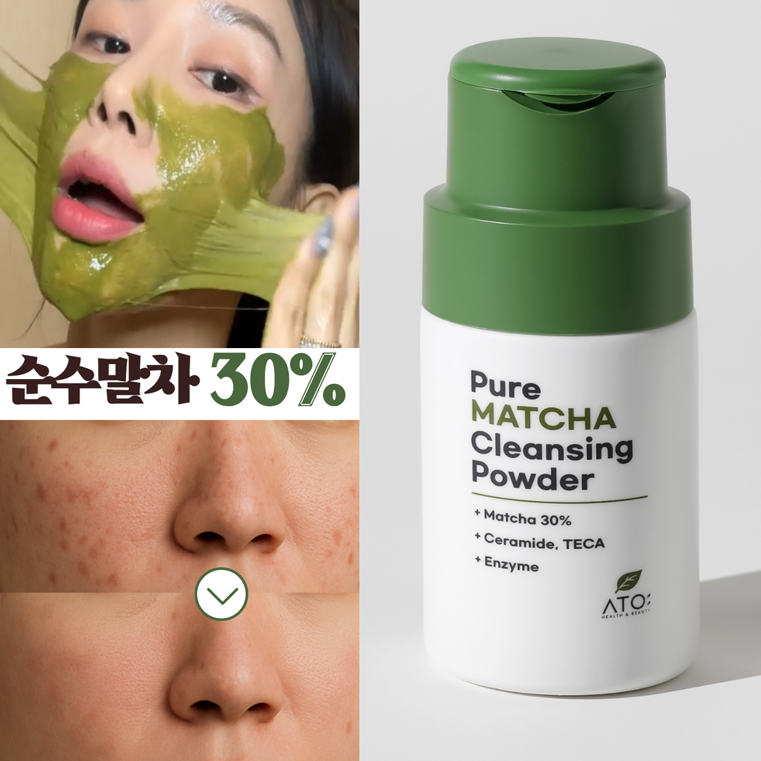 ATO 민감성 붉은기 케어 순수 말차 30만 PPM 고함량 효소 파우더 클렌져, 50g, 1개 15,870원