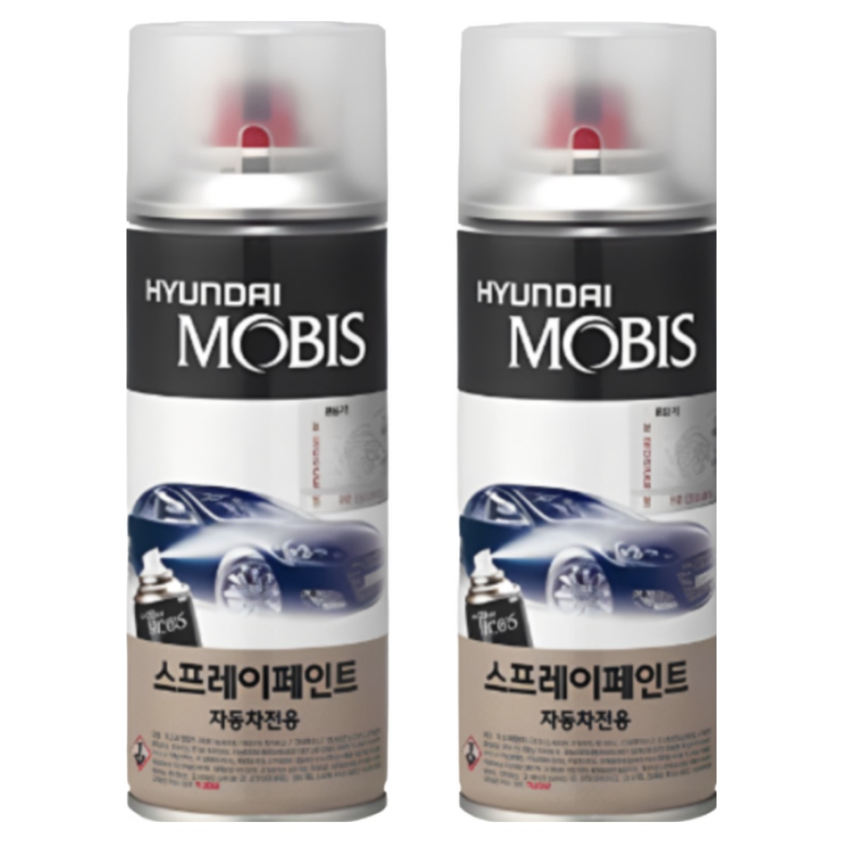 순정품 현대 YF쏘나타 WHC 화이트크리스탈(2개가 한세트) 스프레이 자동차 도색 차량용 카페인트 24,000원