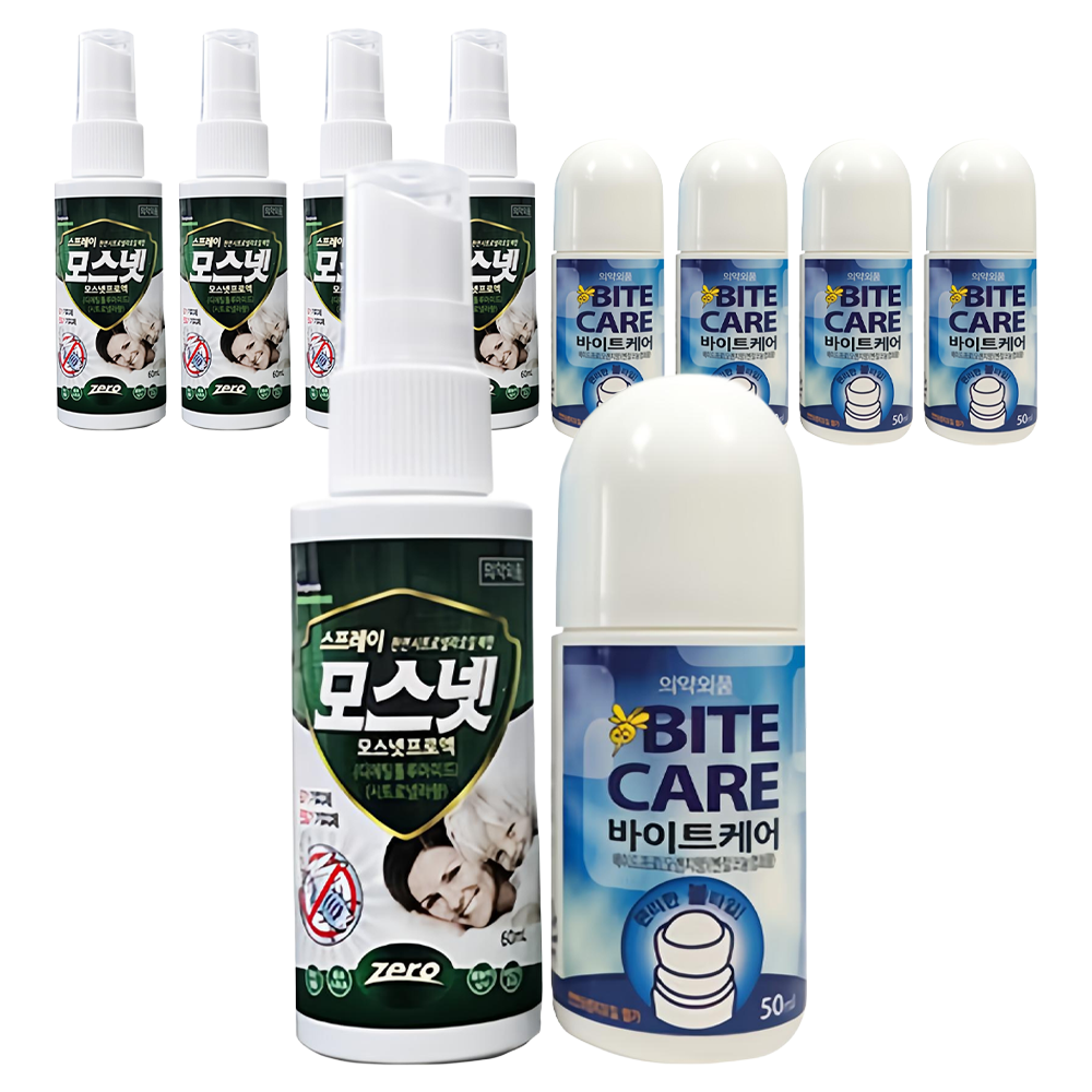 동국제약 바이트케어 50ml + 모스넷 60ml 세트 24,500원