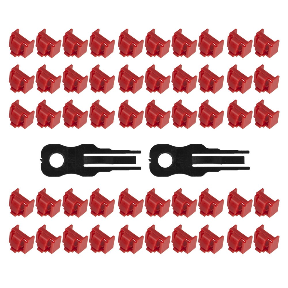 DUNIDEN DUNIDEN 랜 포트락 rj45 잠금장치 레드 알50 키2 LAN250RD 16,900원