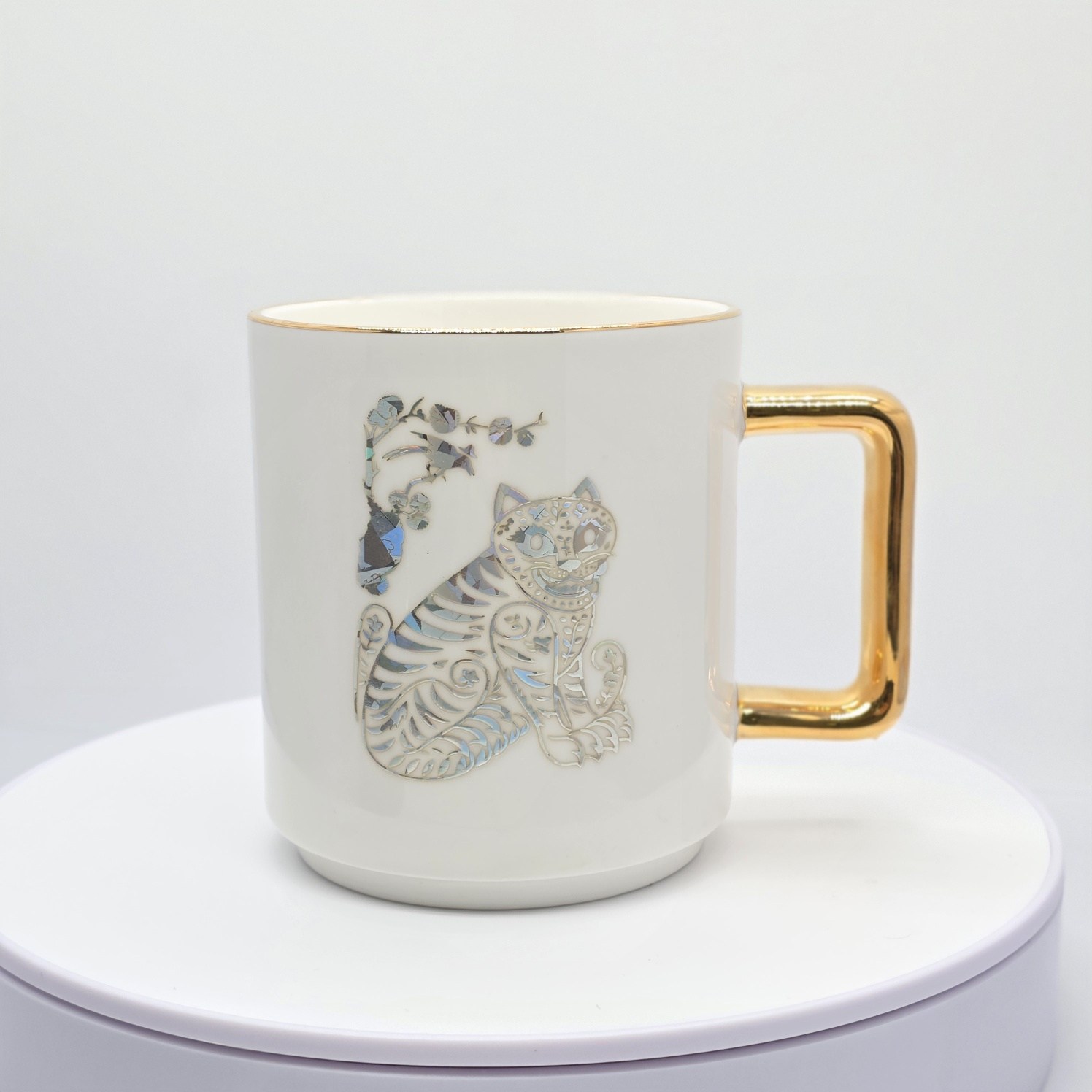 골드드림24k 호작도 자개 머그컵 외국인선물 집들이선물 1p, 2p 55,800원