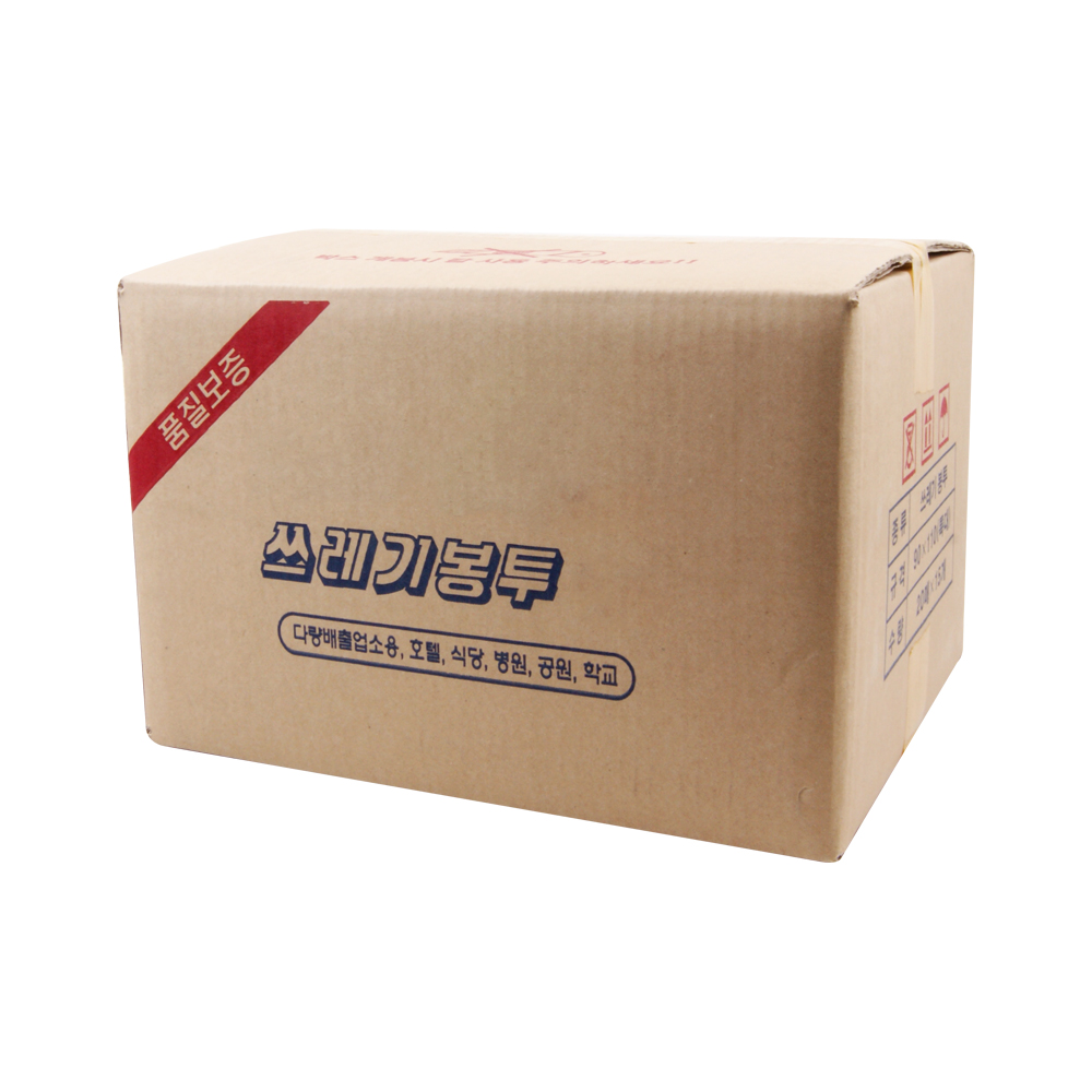 베로나 배접 쓰레기 봉투 유백, 60L, 1000개 39,000원