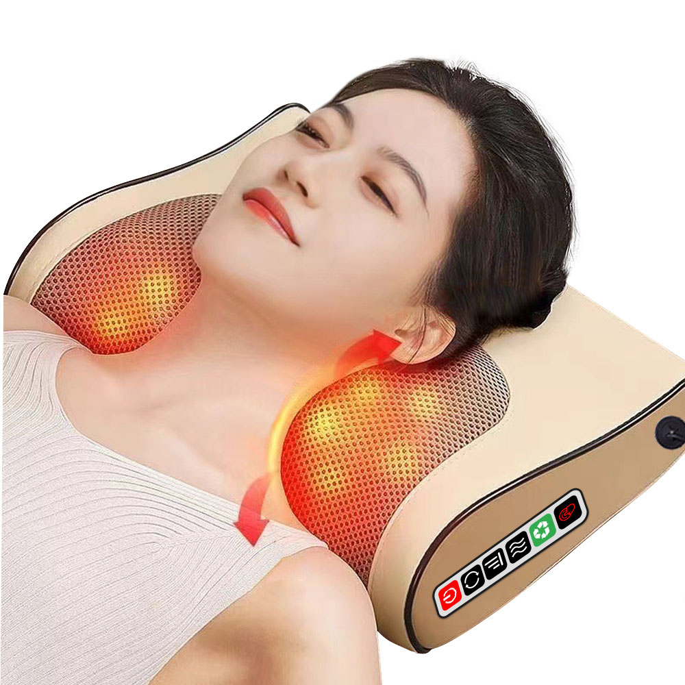 목 어깨 베개마사지기 안마베개 안마기 다기능 마사지기 온열 주무름 기능 6개 조작 버튼 27,900원