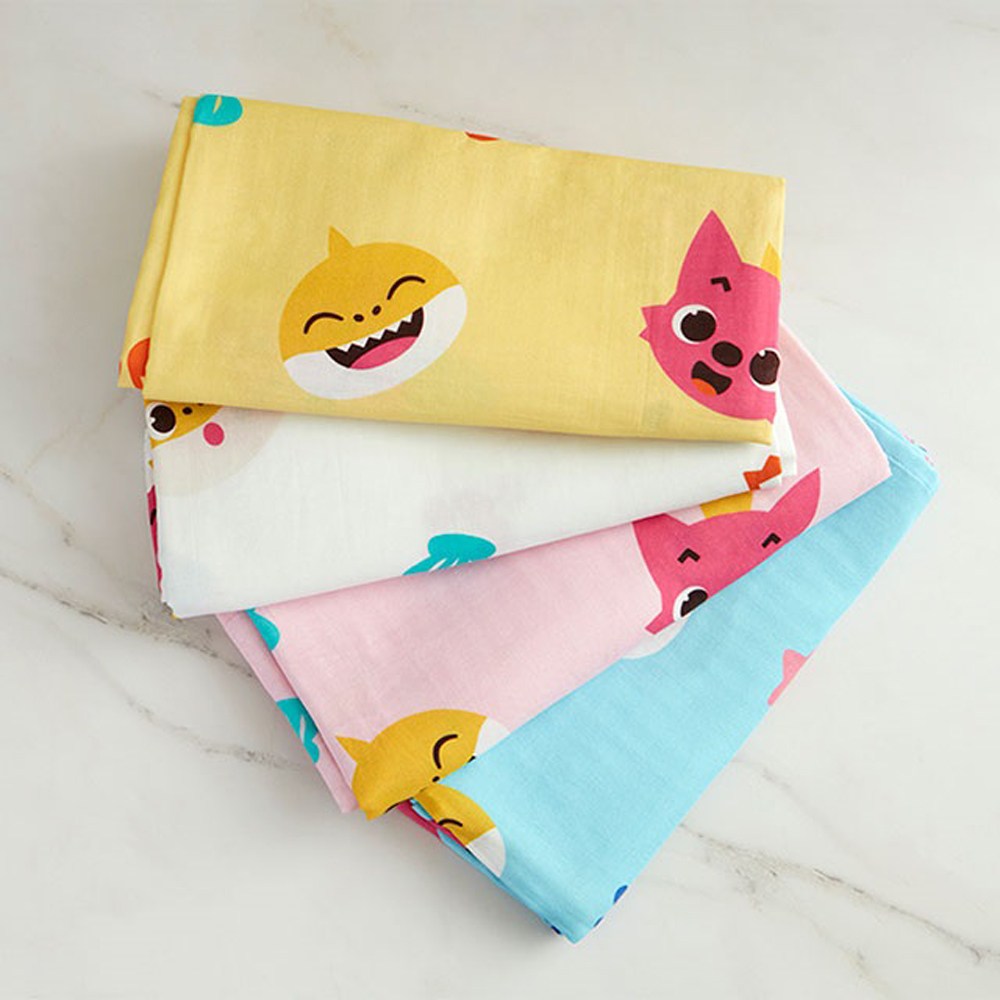 아기상어&핑크퐁 라이트 거즈 블랭킷 아기담요 무릎담요 95x120, 옐로우 15,000원