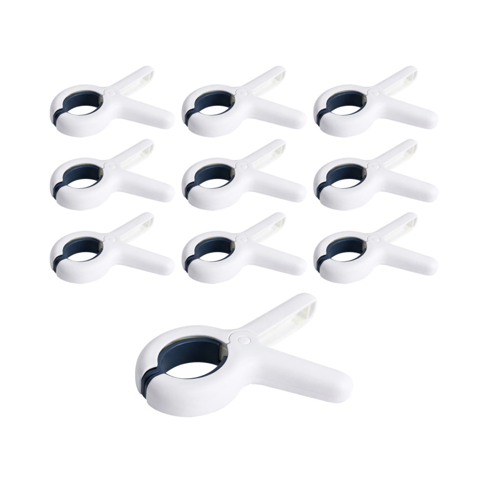 원더블 다용도 중형 빨래 집게, 10개, 화이트 9,900원