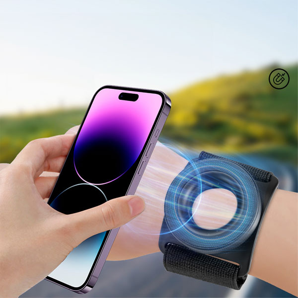 모모이츠 대리 운전 기사 배달 물류센터 전동휠 킥보드 조깅 런닝 스마트폰 거치 자석형 암밴드 10,800원