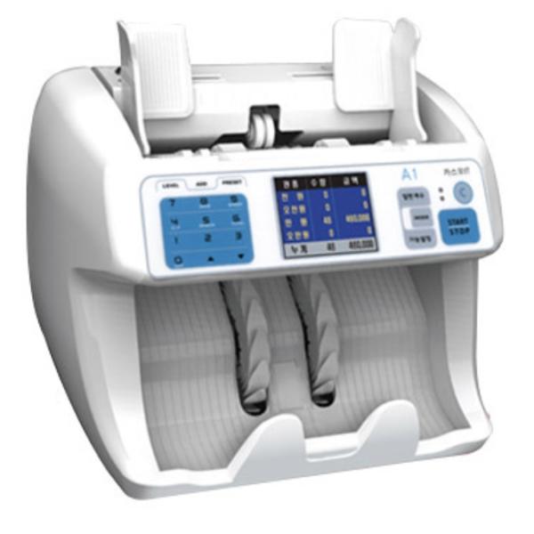 국산 지폐계수기 카스모아이티 A1K 원화전용 은행 환전소 상품권 돈세는기계 합산계수 지폐기, 1개 1,560,000원