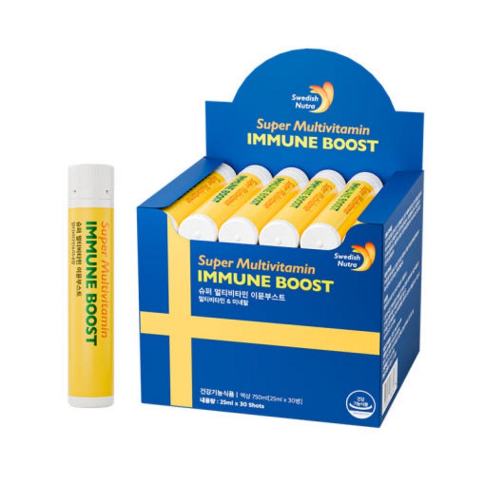 스웨디시뉴트라 슈퍼 멀티비타민 이뮨부스트 + 쇼핑백 364,360원