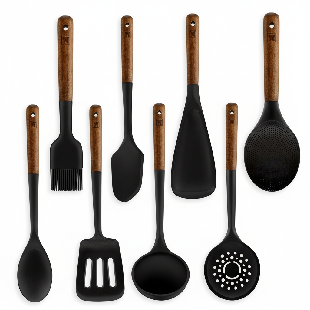 바겐슈타이거 플렉시벨 플래티넘 실리콘 키친툴 풀세트 화이트 85,500원