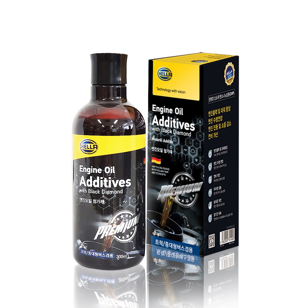 독일 헬라 트럭 중대형버스겸용 그래핀+블랙 다이아몬드 엔진오일 첨가제 300ml 62,900원
