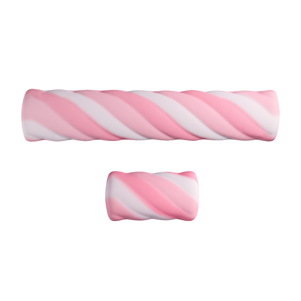 잼몬스터 마시멜로 메모리폼 마우스패드 팜레스트 키보드 손목받침대 쿠션 보호, 1세트, 핑크 19,900원