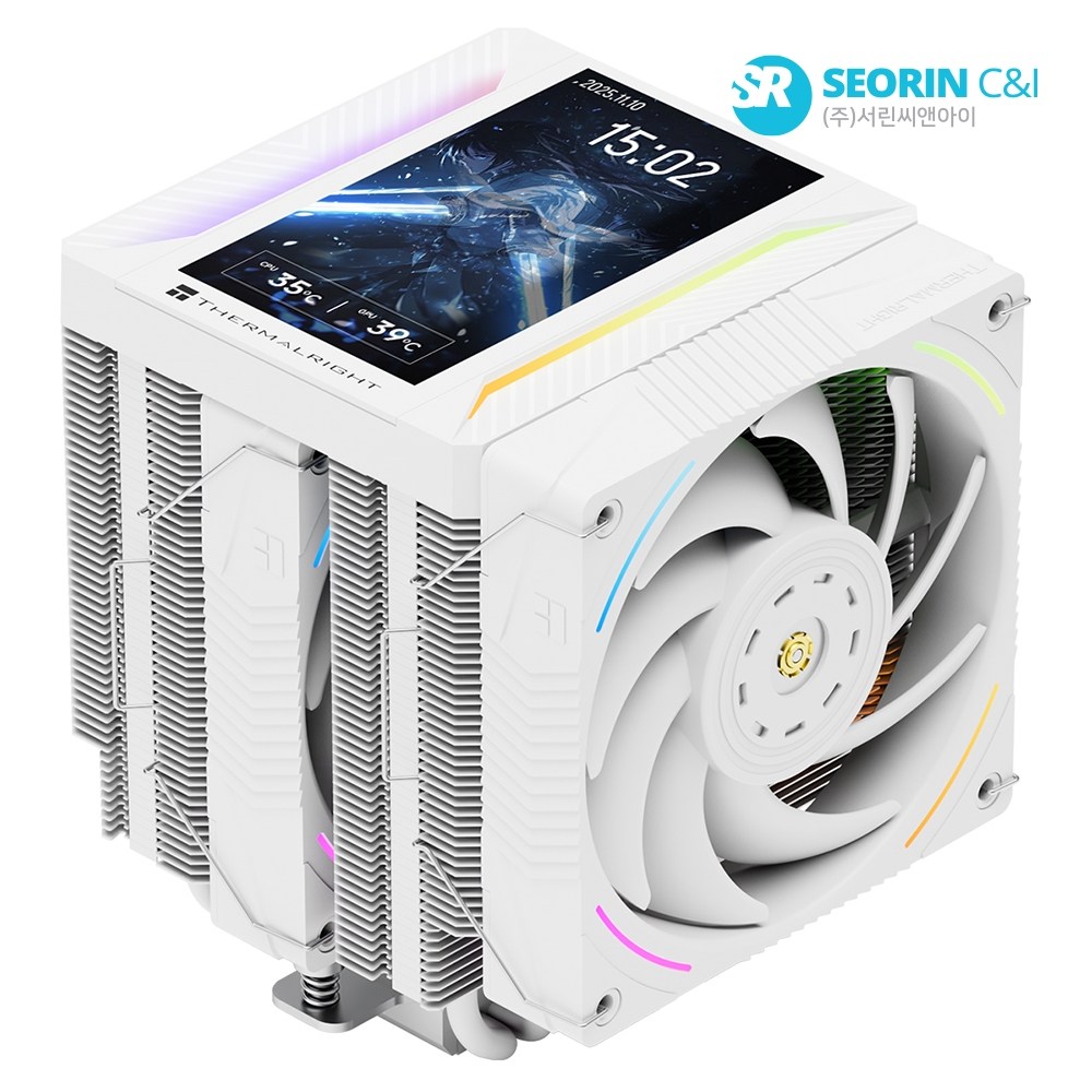 (Thermalright) Peerless Assassin 120 Vision MAX ARGB 서린 (CPU쿨러) (화이트) 139,000원