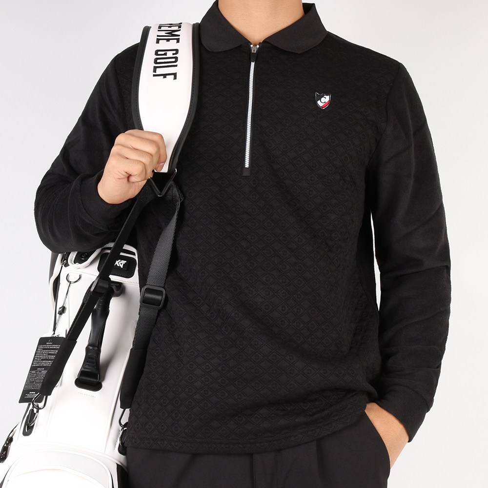 D-퀄팅프리미엄골프티 정품 브랜드 퀄팅 남성 골프웨어 카라티 고급원단 부드러운 기모 필드룩의 완성 남성골프티셔츠 39,800원