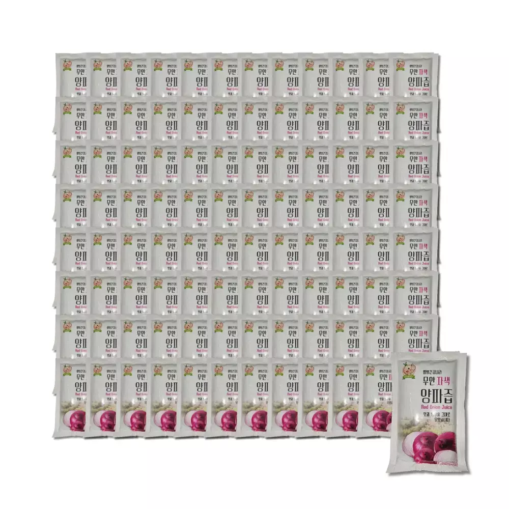 웰빙건강나라 껍질째달인 무안 빨간양파즙 150포 89,800원
