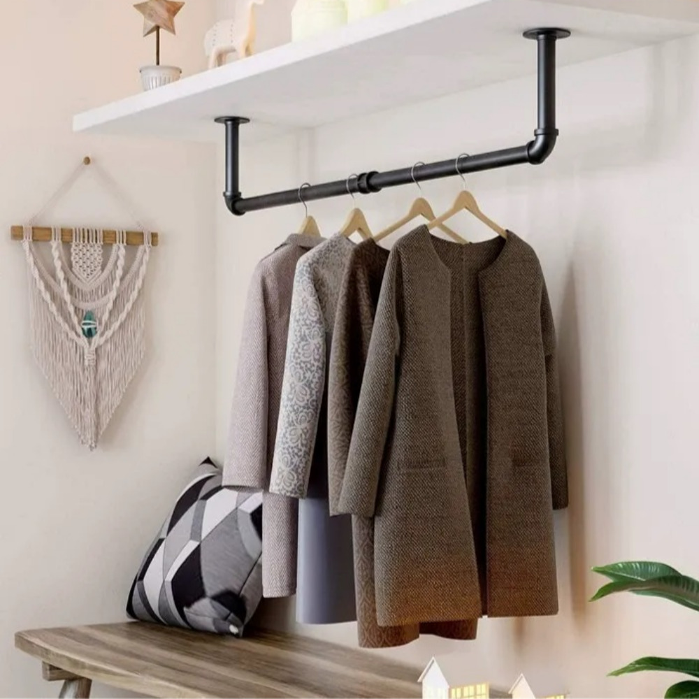 젠도바 튼튼한 파이프행거 다용도걸이, 블랙 24,900원