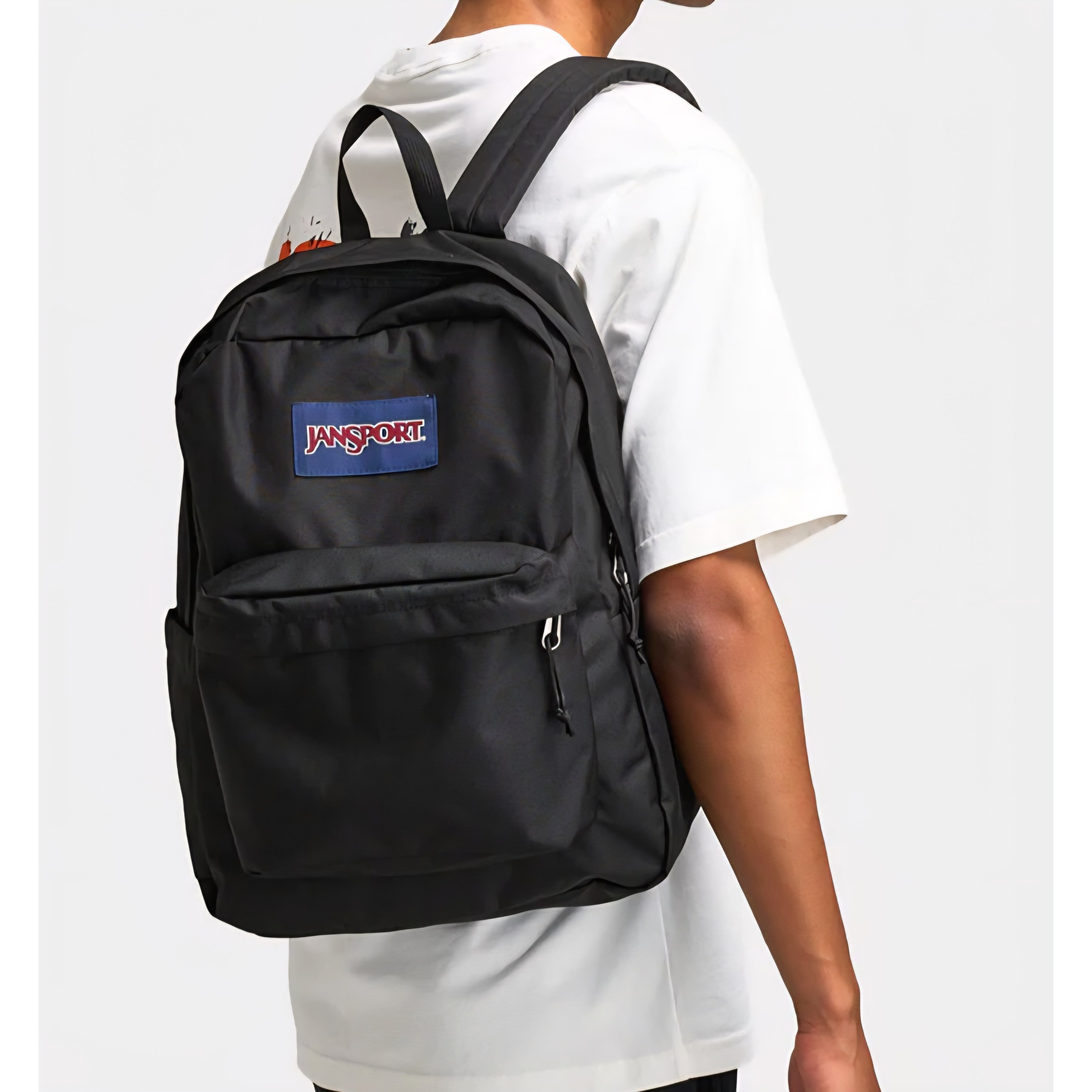 JANSPORT 잔스포츠 정품 슈퍼브레이크 백팩 블랙 남녀공용 대학생 데일리 노트북 가방 45,000원