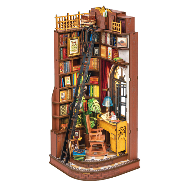 핸즈크라프트 diy 미니어처 하우스 미니어쳐 키트 조용한 코너 책방 40,000원