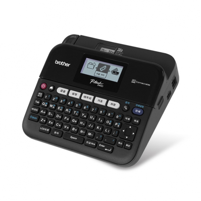부라더 휴대용 PC연걸 라벨프린터 PT-D450 라벨기 165,000원
