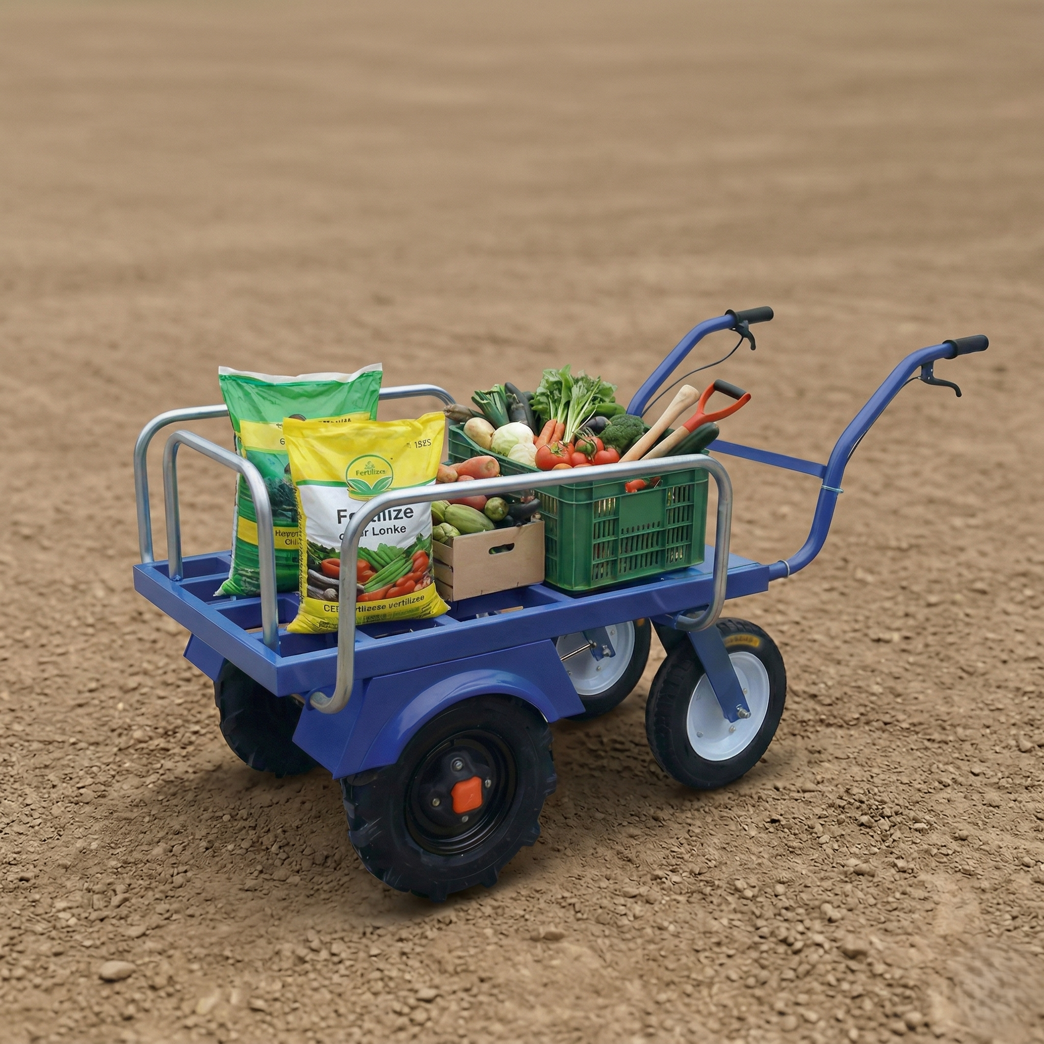 올콤팜 전동구르마 전기 대차 구루마 리어카 수레, 현재가 752,900원