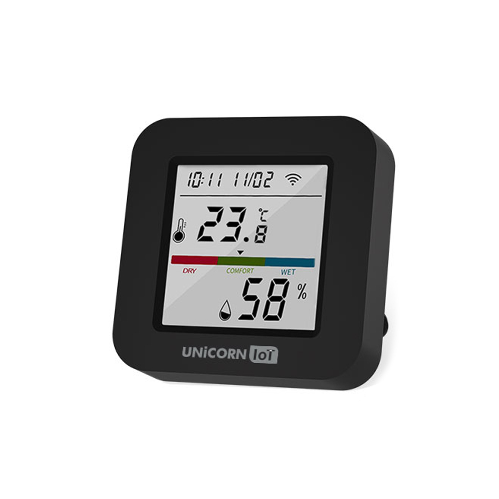 유니콘IOT 스마트 LCD온습도센서+만능IR리모컨 냉난방 에어컨 제어통합 WIFI방식 TS-HR11 27,500원