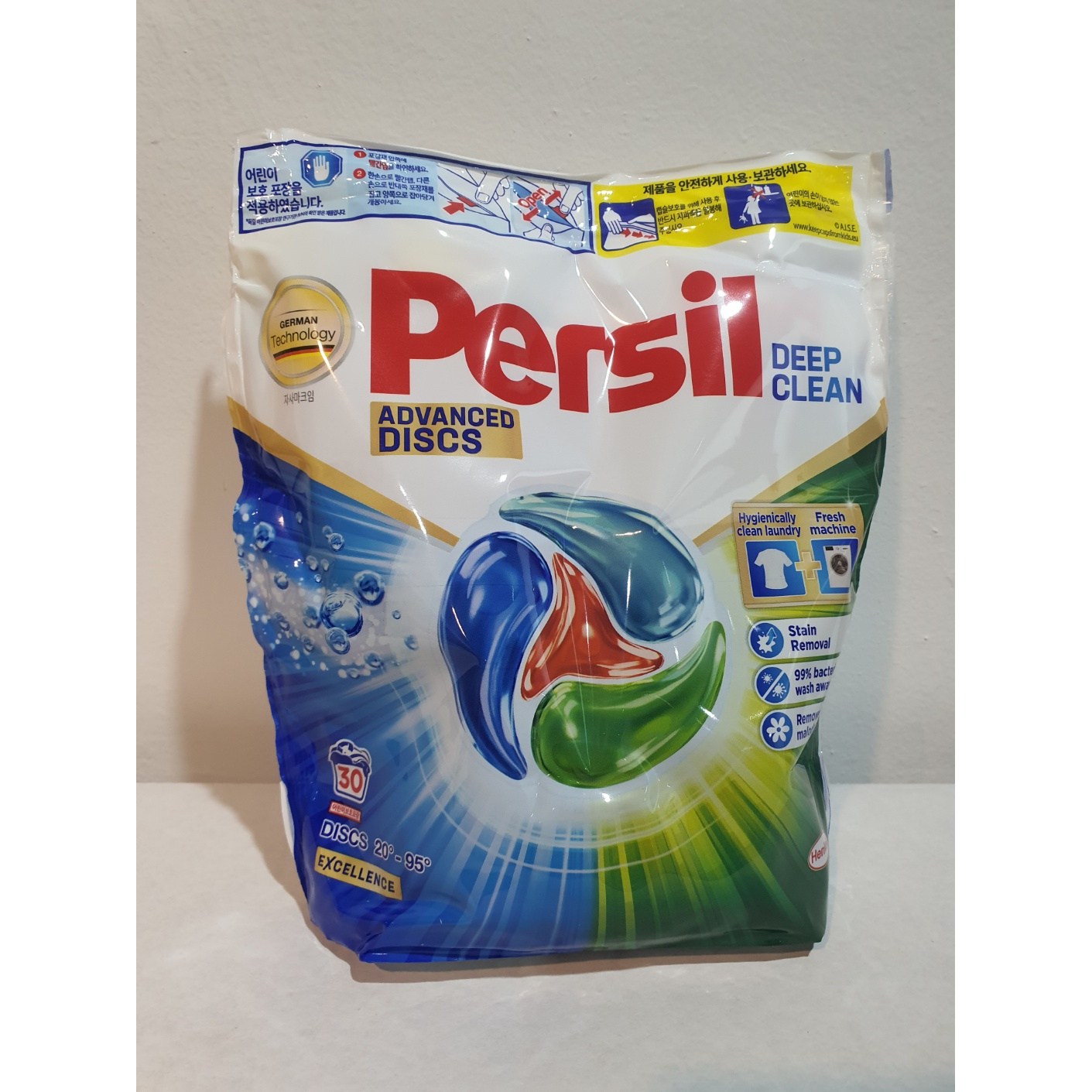 퍼실 디스크 파워 세탁 캡슐세제 파우치 1봉 30압, 30개입 19,890원