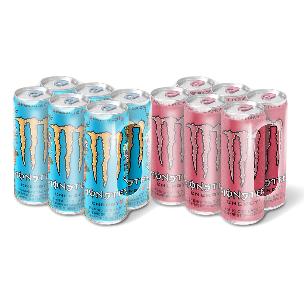 몬스터 망고 로코+펀치 355CAN X12, 12개입, 355ml 19,920원