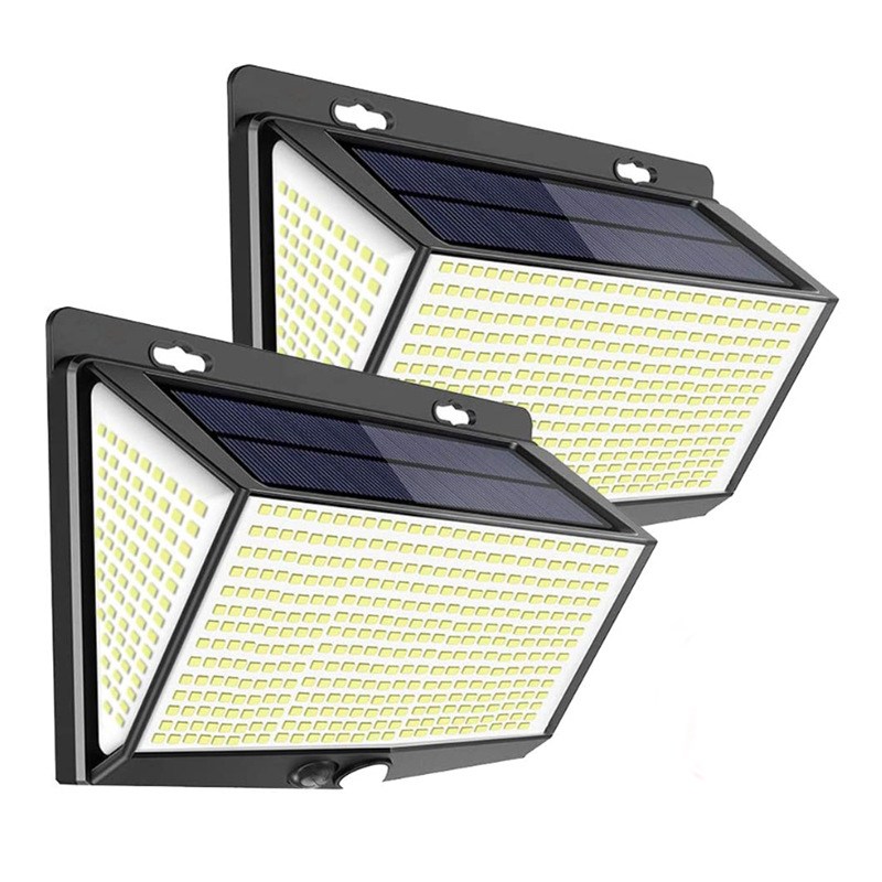 1+1 468구 LED 2개 세트 벽등 태양열 벽부등 감지 센서등 방수 외부 베란다 벽조명 태양광 인테리어 외벽등 정원등 실외 전등 야외 직부등 실외벽 벽전등 37,810원