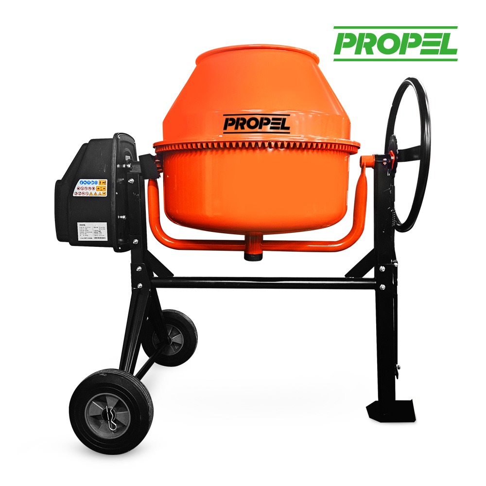 프로펠 전동 콘크리트 믹서기 PCM200 소형 시멘트 믹서기 통돌이 교반기 630,000원