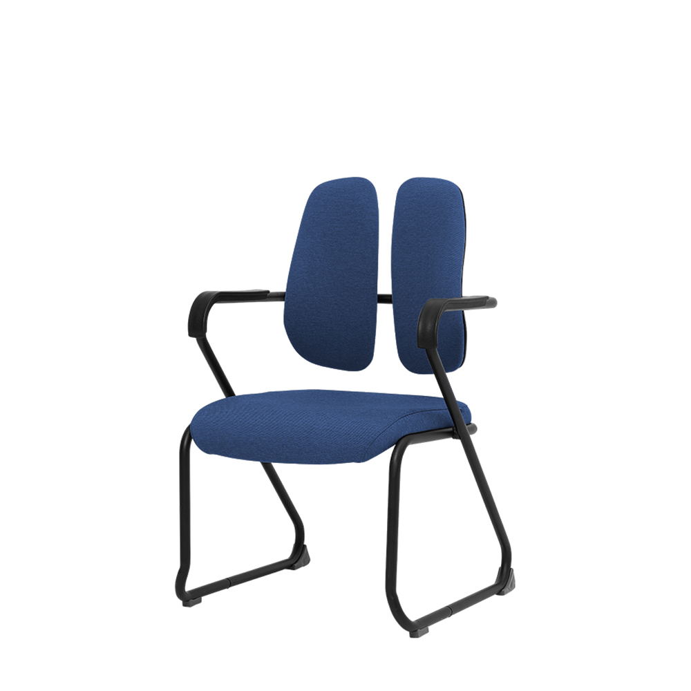 듀오백 DK-073B 공부용 대학생 집중력 책상 독서실 의자, 블루 149,000원