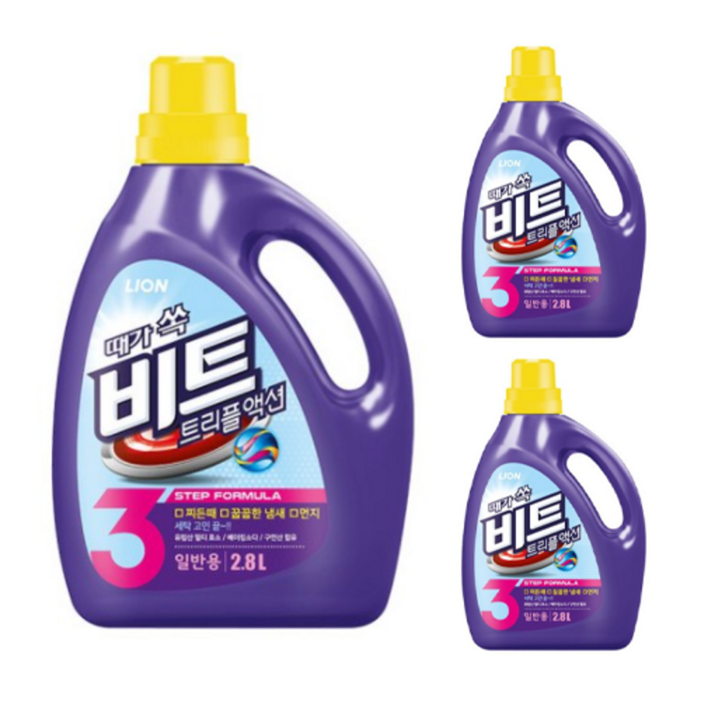 비트 트리플액션 일반용 2.8L, 2.8L, 3개 24,000원