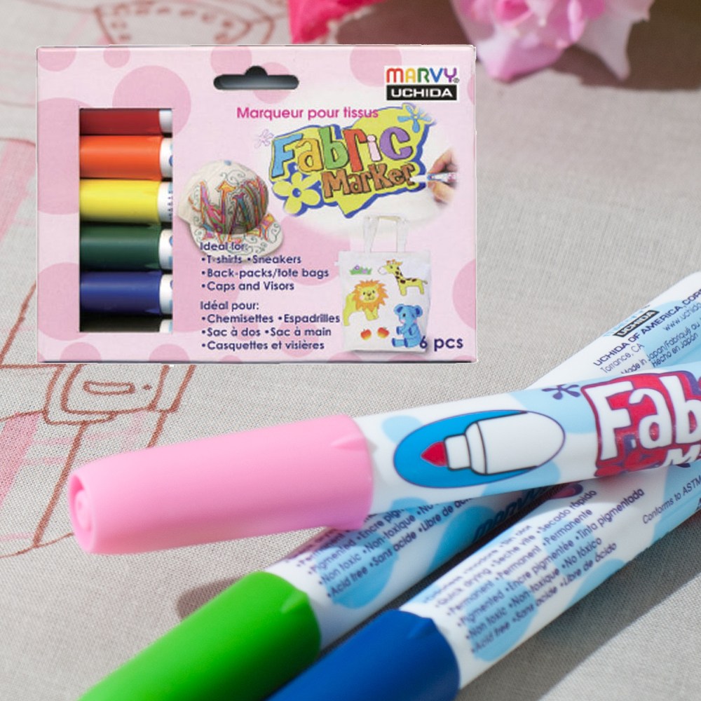 우찌다 패브릭마카 6본세트 일반색 560-6A 10개묶음 43,000원